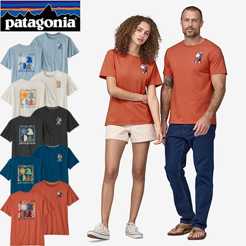 [해외] 파타고니아 스프리티드 시즌즈 오가닉 티셔츠