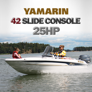 YAMARIN 42 SLIDE CONSOLE 25HP (14ft엔진포함피싱보트) 