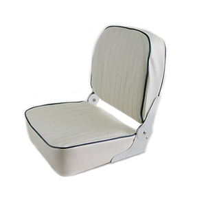 카우치 시트  접는 의자 (백색+청색 트림)