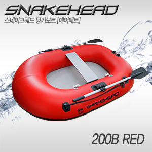 [SNAKEHEAD] 200B(1~2인) RED 민물낚시용(에어매트)