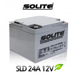 쏠라이트 SOLITE 휴대용 무누액 밧데리 24암페아 SLD24 / 12V / 24AH 배터리