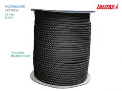 LALIZAS 라리자스 12mm 앵커 로프 (흑색)/ 닻줄 절단 하중: 1,360kg (1m 단위 판매)