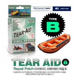 티어에이드 B타입 / TEAR-AID Type B / PVC, 하이팔론, 고무보트, 땅콩보트, 비닐튜브 수리키트