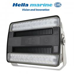 HELLA 헬라 투광등 - 헤비 듀티 / 하이퍼 루메 24/48V DC LED / 작업등, 근거리용 / 25,000루멘 / 5,700K / 전력소비 260W 