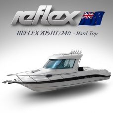 REFLEX 705 / 리플렉스 ] 2022 최신형 리플렉스 705HT / 24ft 피싱보트 - 리플렉스 705 하드탑