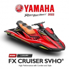 2022 야마하 FX CRUISER SVHO 제트스키 / YAMAHA JETSKI 수상오토바이 / RED - 오디오 적용