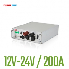[12V- 24V 200A] POWERTANK 파워탱크 리튬이온 PT-R200SB 12V, 24V 겸용